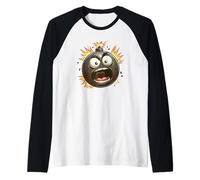 Costume Cool Bomb Face Maglia con Maniche Raglan