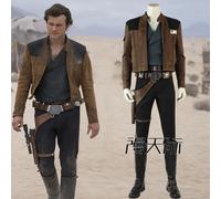 Costume cosplay Han Solo A Star Wars Story costume set completo Halloween