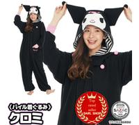 Costume cosplay Kuromi Sanrio pigiama pile Kigurumi SAZAC Halloween tutto il ...