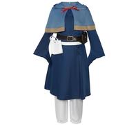 Costume Cosplay Marcille (Delicious In Dungeon) Set Completo | Elfa Maga Con Mantello Per Donna, Halloween E Comic Con-Apparel + Accessories||XXL