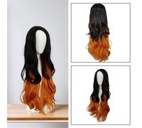 Costume cosplay per bambine e ragazze di Demon Slayer Kamado Nezuko, parrucca, o