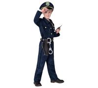 Costume Cosplay Per Bambini - Set Cosplay Ufficiale Di Polizia Costumi Da Gioco Di Ruolo Della Polizia | Per Carnevale Bambino, Festa A Tema, Rappresentazione Teatrale, Incontro Di Natale, Evento