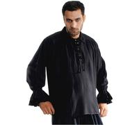 Costume cosplay poeta rinascimentale pirata medievale John Cook camicia C1007