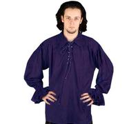 Costume cosplay poeta rinascimentale pirata medievale John Cook camicia C1007