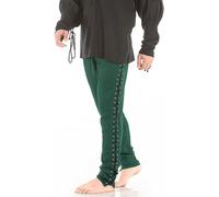 Costume cosplay rinascimentale pirata medievale pantaloni della morte gotici