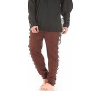 Costume cosplay rinascimentale pirata medievale pantaloni della morte gotici