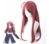 Costume cosplay ZOMBIE LAND SAGA Minamoto Sakura costume rosso rosso parrucca...