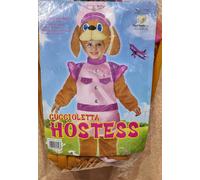 COSTUME CUCCIOLOTTA HOSTESS CAGNOLINA SKYE PAW PATROL ROSA 3-4ANNI cod.27568