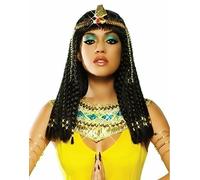 Costume Culture Dea Cleopatra Parrucca Nera Halloween Accessorio Costume 31000