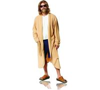 Costume Culture Pigro Guy Vestaglia W/Parrucca Big Lebowski Jeff Dude Film
