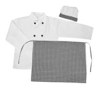 Costume Cuoco Cappello Chef Bambino Grembiuli Per Bambini Grembiule