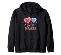 Costume Cuore di San Valentino per Cuori Dolci Felpa con Cappuccio
