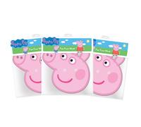 Costume da 3 pezzi di maschere in cartone Peppa Pig per accessori per feste di c