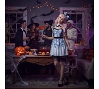 Costume Da Adulto Annie Bambola Con Febbre Grande