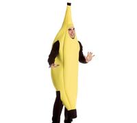 Costume Da Adulto Banana Deluxe Standard