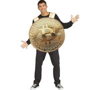 Costume Da Adulto Bitcoin | Taglia Unica