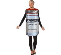 Costume Da Adulto Bottiglia Di Vaccino | Taglia Unica