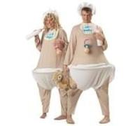 Costume Da Adulto Cry Baby Taglia Unica