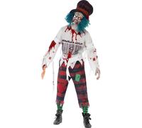 Costume Da Adulto Del Cappellaio Matto Di Zombie Wonderland