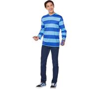 Costume Da Adulto Di Blues Clues Josh | Taglia Unica