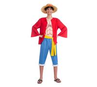 Costume Da Adulto Di Luffy Di One Piece