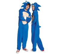 Costume Da Adulto Di Sonic Il Riccio Blu Film 3