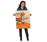 Costume Da Adulto Dr Seuss Fox In Sox Quik Change™ | Taglia Unica