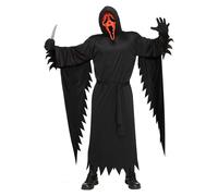 Costume Da Adulto Fantasma Con Faccia Di Zucca | Taglia Unica