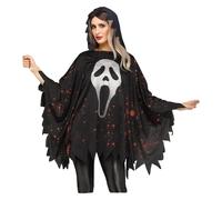 Costume Da Adulto Ghost Face Poncho
