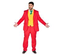 Costume Da Adulto Ispirato Al Joker Del Circo