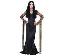 Costume Da Adulto Morticia Addams Taglia Media
