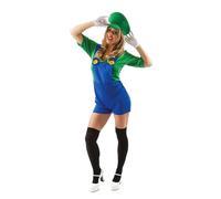 Costume Da Adulto Per Donna Super Idraulico