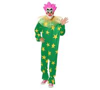 Costume Da Adulto Spiky Dei Killer Klowns
