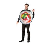 Costume Da Adulto Sushi Roll Reale | Taglia Unica
