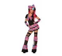 Costume Da Adulto Trixie Sweet Vibe Media/Grande