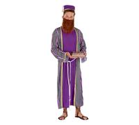 Costume Da Adulto Viola Dei 3 Re Magi | Taglia Unica