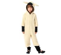 Costume da Agnello per Bambini Spettacoli Teatrali Feste Costume da Pecora | Costume Animale Travestimento Pecora Abito Pecorina Outfit Materiale Poliestere Caldo Set di Costumi da Pastore Medievale