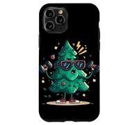 Costume da allenamento festivo con questo manubrio dell'albero di Natale Custodia per iPhone 11 Pro