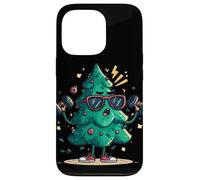 Costume da allenamento festivo con questo manubrio dell'albero di Natale Custodia per iPhone 13 Pro
