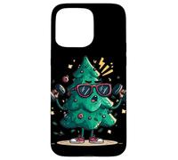 Costume da allenamento festivo con questo manubrio dell'albero di Natale Custodia per iPhone 15 Pro Max