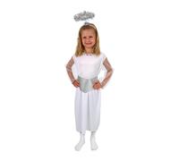 Costume da angelo per bambina con aureola e cintura