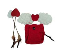 Costume da angelo per bambini, con ali d'angelo, accessori per foto, accessori per neonati, regalo per la doccia, accessori per fotografia per bambini