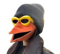 Costume da animale, copricapo natalizio con becco di uccello, set di mascherine parlanti per uomini, donne, feste, festival, musica, carnevale, eventi, servizi fotografici, teatro, palcoscenico