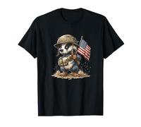 Costume da Animale Militare per Gli Amanti del Tasso e degli Stati Uniti Look Maglietta