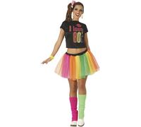 Costume da Anni 80 Love per Donna S