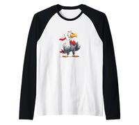 Costume da Aquila dall'aspetto Fresco per Gli Amanti dei Colori polacchi Maglia con Maniche Raglan