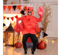 Costume da aragosta per adulti di Halloween per spettacoli di cabaret,