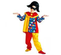 Costume da Arlecchino, Bambino 8-10 anni