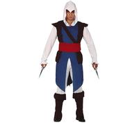 Costume da Assassin Mercenario Azul per adulto L