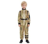 Costume da astronauta per ragazzi e ragazze, in argento, costume di carnevale, astronauta, tuta spaziale per adulti, costume spaziale alieno, stella, api, viaggio nel tempo, scienziato